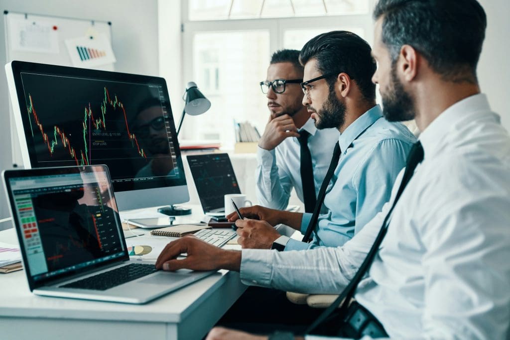 Working with analytics.